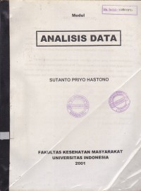 Modul Analisis Data