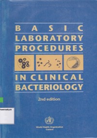 Basic Laboratory Procedures In Clinical Bacteriology 2nd Edition