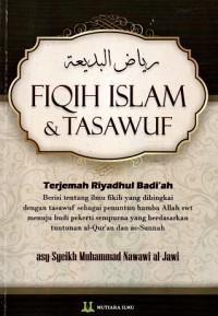 Fiqih Islam & Tasawuf