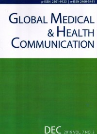 Global Medical & Health Communication (GMHC) Vol. 7 No 3 December 2019