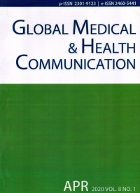 Global Medical & Health Communication (GMHC) Vol. 8 No 1 April 2020