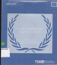 Handbook Good Laboratory Practice (GLP)