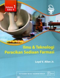 Ilmu & Teknologi Peracikan Sediaan Farmasi Volume 1