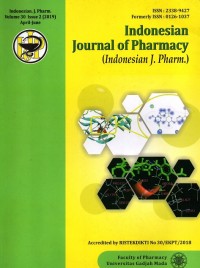 Indonesian Journal Of Pharmacy  (Indonesian J. Pharm.)
Vol. 30 No. 2 April – Juni 2019