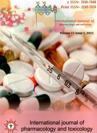 International Journal of Pharmacology and Toxicology Volume 11 Issue 1 2021