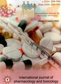 International Journal of Pharmacology and Toxicology Volume 11 Issue 2 2021