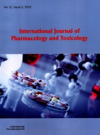 International Journal of Pharmacology and Toxicology Volume 12 Issue 2 2022