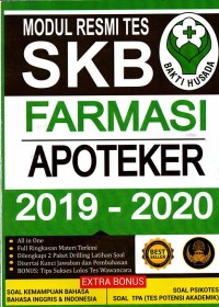 Modul Resmi Tes SKB Farmasi Apotek 2019 - 2020