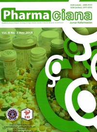 Pharmaciana: Jurnal Kefarmasian Vol. 8 No. 2 November 2018