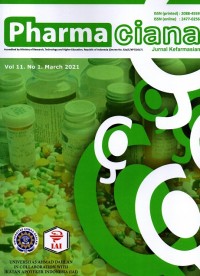 Pharmaciana: Jurnal Kefarmasian Vol. 11 No. 1 March 2021