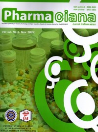 Pharmaciana: Jurnal Kefarmasian Vol. 12 No. 3 November 2022