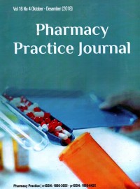 Pharmacy Practice Vol. 16 No. 4 October - December 2018