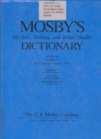 Mosbys Medical And Nursing Dictionary