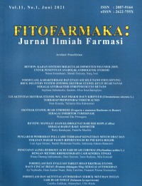 Fitofarmaka: Jurnal Ilmiah Farmasi Vol. 11 No. 1 Juni 2021