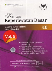 Image of Buku Ajar  Keperawatan Dasar Edisi 10 Vol. 5