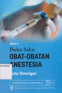 Image of Buku Saku Obat-Obatan Anestesia