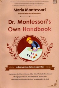 Image of Dr. Montessori’s Own Handbook