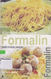 Image of Alternatif Pengganti Formalin Pada Produk Pangan