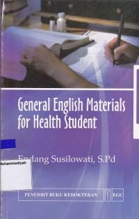 Image of General English Materials for Health Student