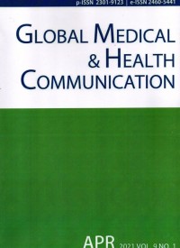 Image of Global Medical & Health Communication (GMHC) Vol. 9 No 1 April 2021
