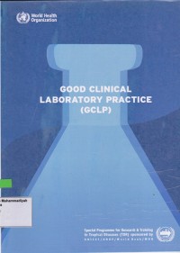 Image of Good Clinical Laboratory Practice (GCLP)