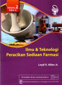 Image of Ilmu & Teknologi Peracikan Sediaan Farmasi Volume 2 Edisi 4