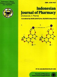 Indonesian Journal Of Pharmacy  (Indonesian J. Pharm.)
Vol. 32 No. 3 July – September 2021