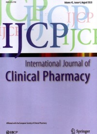 Image of International Journal of Clinical Pharmacy Volume 41, Issue 4 August 2019