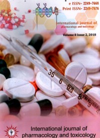 Image of International Journal of Pharmacology and Toxicology Volume 8 Issue 2 2018
