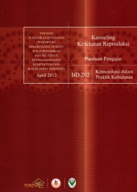 Image of Konseling Kesehatan Reproduksi: Panduan Pengajar