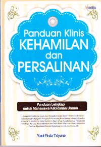 Image of Panduan Klinis Kehamilan dan Persalinan