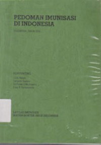 Image of Pedoman Imunisasi Di Indonesia