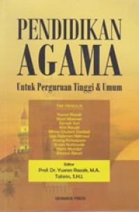 Image of Pendidikan Agama Untuk Perguruan Tinggi dan Umum