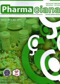 Pharmaciana: Jurnal Kefarmasian Vol. 11 No. 3 November 2021