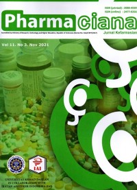 Image of Pharmaciana: Jurnal Kefarmasian Vol. 11 No. 3 November 2021