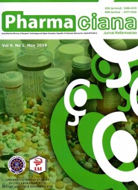 Pharmaciana: Jurnal Kefarmasian Vol. 9 No. 1 May 2019