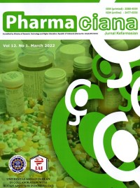 Image of Pharmaciana: Jurnal Kefarmasian Vol. 12 No. 1 March 2022
