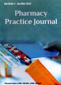 Image of Pharmacy Practice Vol 18 No 1 January - March 2020