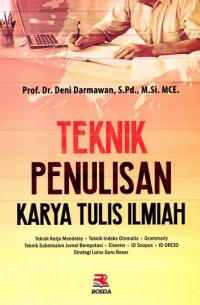 Image of Teknik Penulisan Karya Tulis Ilmiah