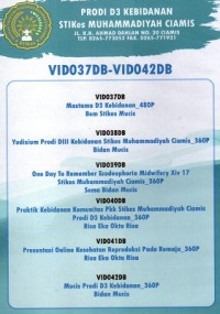 Image of Video Pembelajaran Prodi D-III Kebidanan STIKes Muhammadiyah Ciamis 037-042