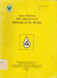 Image of Buku Pedoman Pelakasanaan Program P2 Diare