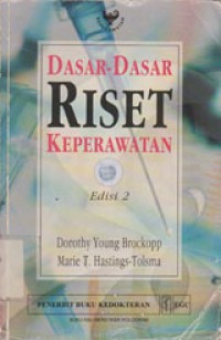 Image of Dasar-Dasar Riset Keperawatan