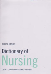 Image of Dictionary Of Nursing Over 11.000 Terms Clearly Defined