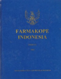 Image of Farmakope Indonesia