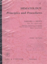 Image of Hematology: Principles And Procedures