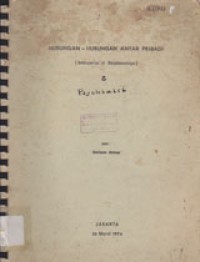 Image of Hubungan-Hubungan Antar Pribadi