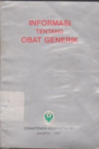 Image of Informasi Tentang Obat Generik