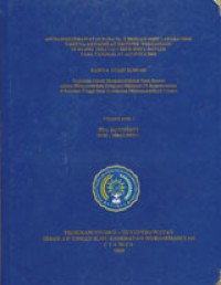 Image of Asuhan Keperawatan Pada Ny.T Dengan Post Laparatomi Karena Kehamilan Ektopik Terganggu Di Ruang Teratai I RSUD Kota Banjar Pada Tanggal 4-7 Agustus 2008
