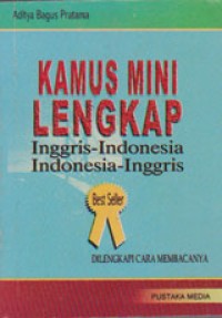 Image of Kamus Mini Lengkap Inggris - Indonesia Indonesia - Inggris