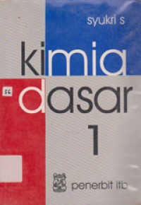 Image of Kimia Dasar Jilid 1